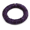Purple Shell Flex Bracelet - 17cm L - Medium