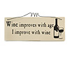 Funny Alcohol Wine Party Good Mood Quote Wooden Novelty Plaque Sign Gift Ideas