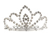 Fairy Princess Bridal/ Wedding/ Prom/ Party Silver Tone Crystal Mini Hair Comb Tiara - 70mm