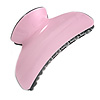 Large Pastel Pink Acrylic Hair Claw/ Hair Clamp - 9cm Across