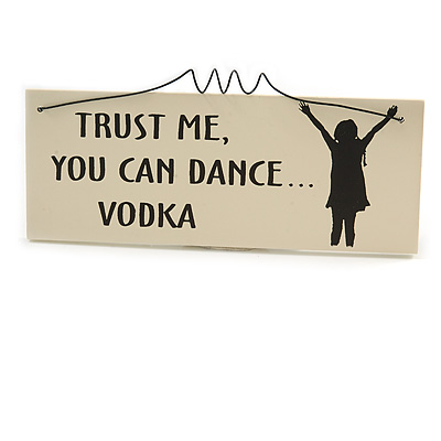 Funny Alcohol VODKA Drink Party Hangover Good Mood Quote Wooden Novelty Plaque Sign Gift Ideas