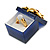 Glitter Blue Bow Ring Jewellery Box - view 2