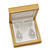 Luxury Wooden Natural Pine Jewellery Presentation Box (Earrings, Pendant, Brooch) - view 6