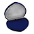 Luxury Blue Velour Heart Jewellery Box for Set/ Necklace/ Brooch/ Pendant/ Earring/ Comb (Necklace Not Included) - view 8