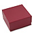 Stylish Cranberry Square Cardboard Gift Box with Magnetic Lid Closure