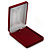 Luxury Burgundy Red Velour Brooch/ Pendant/ Earring/ Hair Accessories Jewellery Box