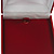 Luxury Burgundy Red Velour Brooch/ Pendant/ Earring/ Hair Accessories Jewellery Box - view 4