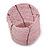 Ring/ Pendant/ Earrings Light Pink Glass Bead Handmade Box - view 6