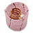 Ring/ Pendant/ Earrings Light Pink Glass Bead Handmade Box - view 3