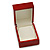 Luxury Wooden Red Mahogany Gloss Earrings/ Pendant Box (Earrings are not included) - view 9