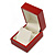 Luxury Wooden Red Mahogany Gloss Earrings/ Pendant Box (Earrings are not included)