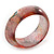 Pink Glittering Resin 'Fruit' Bangle Bracelet - 20cm Length - view 4
