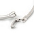 Classic Crystal, Simulated Pearl Bracelet In Rhodium Plating - Up to 17cm Length - view 6