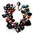 Multicoloured Simulated Pearl Bead & Shell Charm Bracelet (Silver Tone)