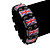 UK British Flag Union Jack Hematite Elasticated Bracelet - up to 20cm length - view 3