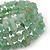 Green Aventurine Coil Flex Bangle Bracelet (Semi-precious stone) - Adjustable - view 2