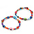 Set Of 2 Multicoloured 'Evil Eye' Flex Teen Bracelets - Adjustable - view 4