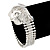 Silver Plated Charm 'Horseshoe & Luck' Flex Bracelet - 19cm Length - view 6