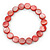Red Sea Shell Flex Bracelet - Adjustable up to 20cm L