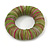 Lime Green/ Pink Shell Flex Bracelet - 17cm L - view 3