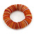 Orange Shell Flex Bracelet - 17cm L