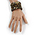 Bohemian Beaded Cuff Bangle with Sequin (Black/ Bronze/ Gold) - Adjustable - view 2