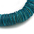 Teal Shell Flex Bracelet - 18cm L - Medium - view 3