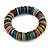 Multicoloured Shell Flex Bracelet - 18cm L - Medium