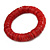 Pomegranate Red Shell Flex Bracelet - 17cm L - Medium - view 5