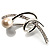 Silver Tone Imitation Pearl Floral Brooch - view 4