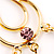 Pink Swinging Imitation Pearl Chandelier Earrings - view 11