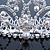Bridal/ Wedding/ Prom/ Party Rhodium Plated Swarovski Crystal, Simulated Pearl Hair Comb/ Tiara - 10.5cm - view 6