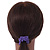 Purple Hair Elastics Set of 2 - view 2