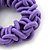 Purple Hair Elastics Set of 2 - view 5