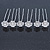 Bridal/ Wedding/ Prom/ Party Set Of 6 Clear Austrian Crystal Daisy Flower Hair Pins In Silver Tone - view 7