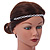 Fancy Multi Loop Clear Crystal Elastic Hair Band/ Elastic Band/ Headband - 47cm L (not stretched) - view 3