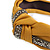 Mustard Yellow with Grey Diamante Strip Fabric Flex HeadBand/ Head Band - view 3