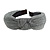 Grey with Silver Thread Fabric Flex HeadBand/ Head Band - view 3