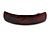 Red/ Black Acrylic Square Barrette/ Hair Clip In Silver Tone - 90mm Long - view 8