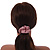 Pack Of 3 Pastel Pink/ Grey/ Purple Satin Hair Scrunchies - Medium Thickness Hair - view 4