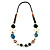 Summer Style Butterfly Leather Cord Necklace - 80cm L - view 7