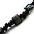 Multistrand Glass And Shell - Composite Necklace (Slate Black) - view 11