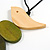 Natural/ Olive/ Dark Green Wood Bird and Bead Pendant with Black Cotton Cord - Adjustable - 80cm Long/ 11cm Pendant - view 4