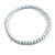 10mm/Unisex/Men/Women Snow White Round Bead Wood Flex Necklace - 45cm Long