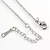 Delicate Crystal Unicorn Pendant with Silver Tone Chain - 40cm L/ 4cm Ext - view 4