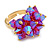 Iridescent Currant Fashion Cocktail Ring - view 4