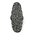 Large Pave Set Clear Swarovski Crystal 'Shield' Flex Ring In Black Tone - 6cm Length - Size 8/9 - view 4