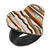 30mm/Cream/Natural Heart Shape Sea Shell Ring/Handmade/ Slight Variation In Colour/Natural Irregularities - view 7