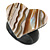 30mm/Cream/Natural Heart Shape Sea Shell Ring/Handmade/ Slight Variation In Colour/Natural Irregularities